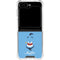 Disney Aladdin Genie Outline Art Galaxy Z Flip6 Clear Case